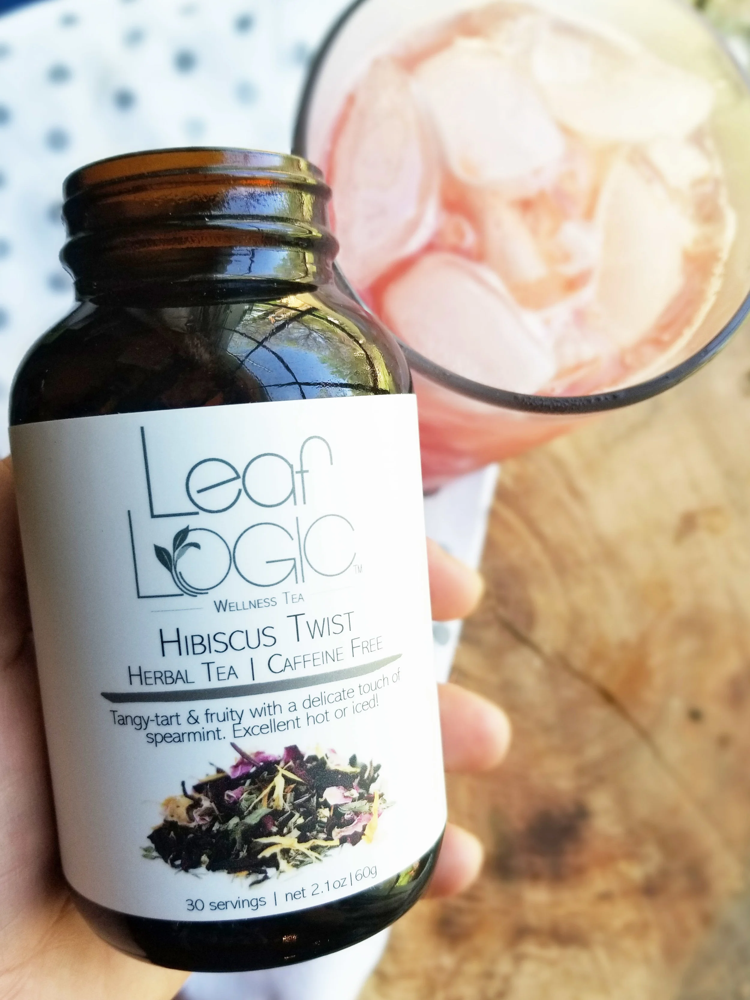 Hibiscus Twist — Leaf Logic Wellness Tea